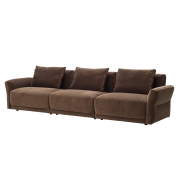 Sofa Bondi 3 seat Celine brown Furninova