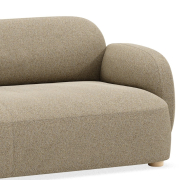 Sofa Gem 3-osobowa Brusvik Light Brown Northern
