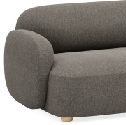 Sofa Gem 3-osobowa Grace Warm Grey Northern