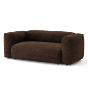 Sofa Martina 2-osobowa brązowa Micadoni