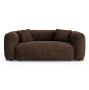 Sofa Martina 2-osobowa brązowa Micadoni