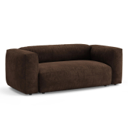 Sofa Martina 2-osobowa brązowa Micadoni