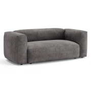 Sofa Martina 2-osobowa szara Micadoni