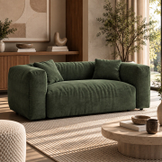 Sofa Martina 2-osobowa zielona Micadoni