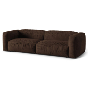 Sofa Martina 3-osobowa brązowa Micadoni