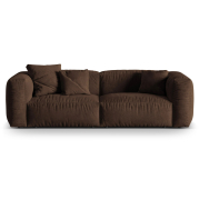 Sofa Martina 3-osobowa brązowa Micadoni