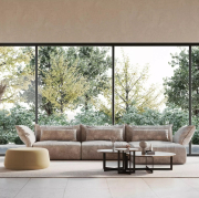 Sofa modułowa Comodo z szezlongiem Paul Rogers