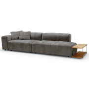 Sofa modułowa Edda ze stolikiem Bloom Grey Sits