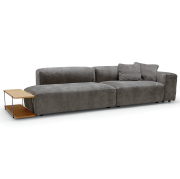 Sofa modułowa Edda ze stolikiem Bloom Grey Sits