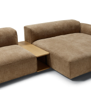 Sofa modułowa Edda ze stolikiem Bloom Teddy brown Sits