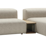 Sofa modułowa Edda ze stolikiem Laura Beige Sits