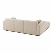 Sofa narożna Molino beżowa Micadoni