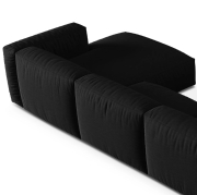 Sofa narożna modułowa Martina czarna Micadoni