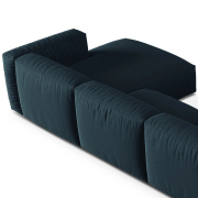 Sofa narożna modułowa Martina niebieska Micadoni