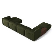 Sofa narożna modułowa Martina zielona Micadoni