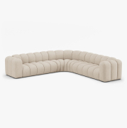 Sofa narożnikowa Lupine beżowa Micadoni