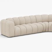 Sofa narożnikowa Lupine beżowa Micadoni
