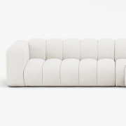 Sofa narożnikowa Lupine biała Micadoni