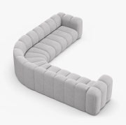 Sofa narożnikowa Lupine jasnoszara Micadoni