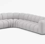 Sofa narożnikowa Lupine jasnoszara Micadoni