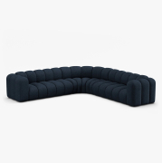 Sofa narożnikowa Lupine niebieska Micadoni