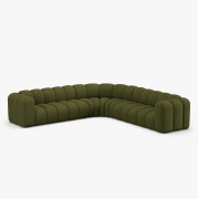 Sofa narożnikowa Lupine zielona Micadoni