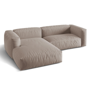 Sofa narożnikowa Martina ciemnobeżowa Micadoni