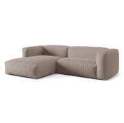 Sofa narożnikowa Martina ciemnobeżowa Micadoni