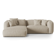Sofa narożnikowa Martina jasnobeżowa Micadoni