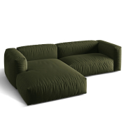 Sofa narożnikowa Martina zielona Micadoni