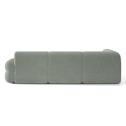 Sofa narożnikowa Neo niebieski szenil Micadoni