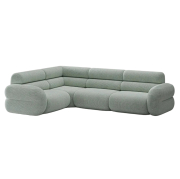 Sofa narożnikowa Neo niebieski szenil Micadoni