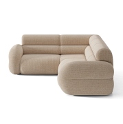 Sofa narożnikowa Neo piaskowy szenil Micadoni