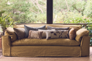 Sofa Nomad 305 cm Linen burnt ochre HKliving