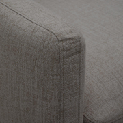 Sofa ogrodowa narożna Sorells ciemnoszara kave home