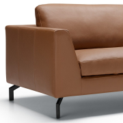 Sofa Ohio 3 osobowa brązowa Sits