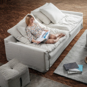 Sofa Sake 3 osobowa Ribcord Grey Furninova