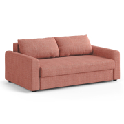 Sofa z funkcją spania David czerwona Micadoni