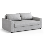 Sofa z funkcją spania David jasnoszara Micadoni