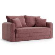 Sofa z funkcją spania Lido czerwona Micadoni