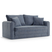 Sofa z funkcją spania Lido niebieska Micadoni