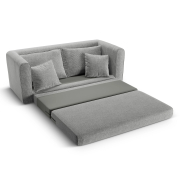 Sofa z funkcją spania Lido szara Micadoni