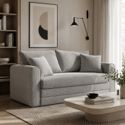 Sofa z funkcją spania Lido szara Micadoni