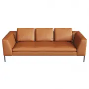 Sofa Born 3 seater omaha Cognac Brown