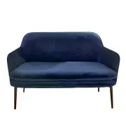 sofa charmy velvet niebieska pols potten