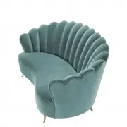 SOFA MESSINA TURKUSOWA EICHHOLTZ