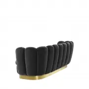 Sofa mirage ciemnoszara Eichholtz