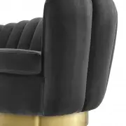 Sofa mirage ciemnoszara Eichholtz