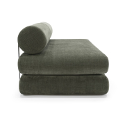Sofa rozkładana Circlus Round Cushions Esina Olive Green innovation