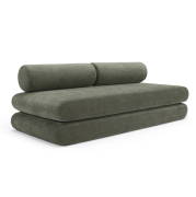 Sofa rozkładana Circlus Round Cushions Esina Olive Green innovation